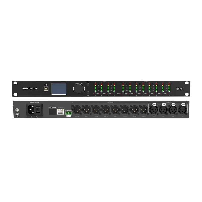 Bộ xử lý quản lý loa 4 đầu vào 8 đầu ra nâng cao khả năng kiểm soát hệ thống âm thanh như thế nào?