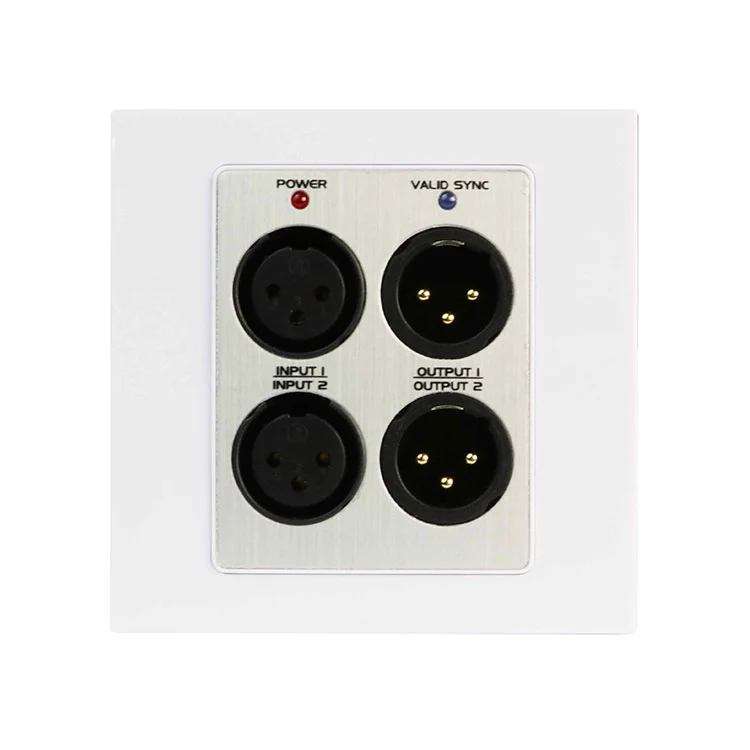 Giao diện Dante với đầu vào Mic Line 2 đầu ra x 2